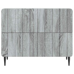 Cabinet de chevet avec tiroir Sonoma gris 62 x 34,5 x 49,5 cm 583159583159