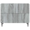 Cabinet de chevet avec tiroir Sonoma gris 62 x 34,5 x 49,5 cm 583159583159