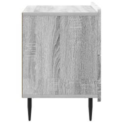 Cabinet de chevet avec tiroir Sonoma gris 62 x 34,5 x 49,5 cm 583159583159