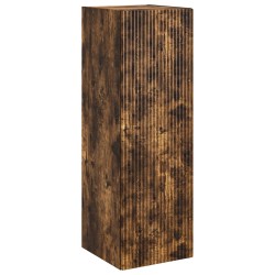 Cabinet de Salle de Bain Mural Chêne fumé 33 x 34,5 x 100 cm 583160583160