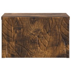 Cabinet de chevet mural 2 pcs Chêne fumé 49 x 34,5 x 20 cm 583162583162