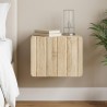 Cabinet de chevet mural Chêne Sonoma 33 x 34,5 x 24 cm 583163583163