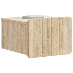 Cabinet de chevet mural Chêne Sonoma 33 x 34,5 x 24 cm 583163583163
