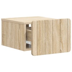 Cabinet de chevet mural Chêne Sonoma 33 x 34,5 x 24 cm 583163583163