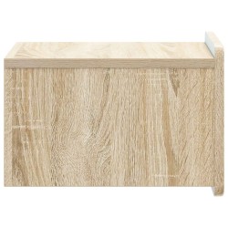 Cabinet de chevet mural Chêne Sonoma 33 x 34,5 x 24 cm 583163583163