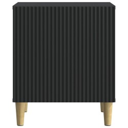 Cabinet de chevet Noir 43 x 34,5 x 50 cm Bois d'ingénierie 583165583165