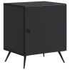 Cabinet de chevet Noir 43 x 34,5 x 50 cm Bois d'ingénierie 583166583166