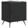 Cabinet de chevet Noir 43 x 34,5 x 50 cm Bois d'ingénierie 583166583166