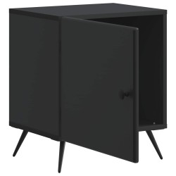 Cabinet de chevet Noir 43 x 34,5 x 50 cm Bois d'ingénierie 583166583166