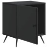 Cabinet de chevet Noir 43 x 34,5 x 50 cm Bois d'ingénierie 583166583166