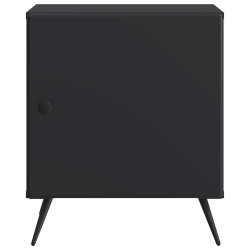 Cabinet de chevet Noir 43 x 34,5 x 50 cm Bois d'ingénierie 583166583166