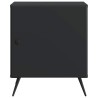 Cabinet de chevet Noir 43 x 34,5 x 50 cm Bois d'ingénierie 583166583166