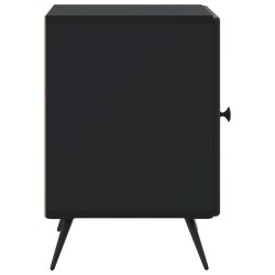 Cabinet de chevet Noir 43 x 34,5 x 50 cm Bois d'ingénierie 583166583166