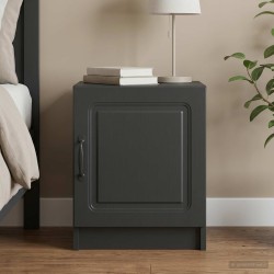 Cabinet de chevet Noir 43 x 34,5 x 47 cm Bois d'ingénierie 583167583167