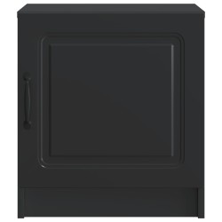 Cabinet de chevet Noir 43 x 34,5 x 47 cm Bois d'ingénierie 583167583167
