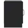 Cabinet de chevet Noir 43 x 34,5 x 47 cm Bois d'ingénierie 583167583167