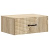 Cabinet de chevet mural Chêne Sonoma 49 x 34,5 x 20 cm 583168583168