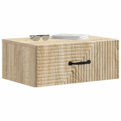 Cabinet de chevet mural Chêne Sonoma 49 x 34,5 x 20 cm 583168583168