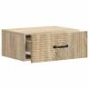 Cabinet de chevet mural Chêne Sonoma 49 x 34,5 x 20 cm 583168583168