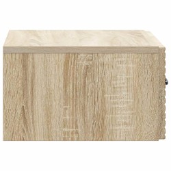 Cabinet de chevet mural Chêne Sonoma 49 x 34,5 x 20 cm 583168583168