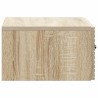 Cabinet de chevet mural Chêne Sonoma 49 x 34,5 x 20 cm 583168583168