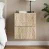 Cabinet de chevet mural Chêne Sonoma 34,5 x 33 x 40 cm 583169583169