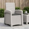 Chaise de jardin inclinable imitant le rotin PP 583172583172