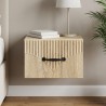 Cabinet de chevet mural Chêne Sonoma 34,5 x 33 x 20 cm 583176583176
