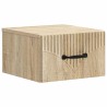 Cabinet de chevet mural Chêne Sonoma 34,5 x 33 x 20 cm 583176583176