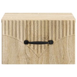 Cabinet de chevet mural Chêne Sonoma 34,5 x 33 x 20 cm 583176583176