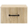 Cabinet de chevet mural Chêne Sonoma 34,5 x 33 x 20 cm 583176583176