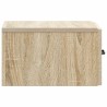 Cabinet de chevet mural Chêne Sonoma 34,5 x 33 x 20 cm 583176583176