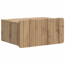 Cabinet de chevet mural Chêne artisanal 49 x 34,5 x 24 cm 583177583177