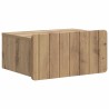 Cabinet de chevet mural Chêne artisanal 49 x 34,5 x 24 cm 583177583177