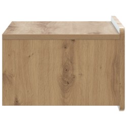 Cabinet de chevet mural Chêne artisanal 49 x 34,5 x 24 cm 583177583177