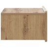 Cabinet de chevet mural Chêne artisanal 49 x 34,5 x 24 cm 583177583177