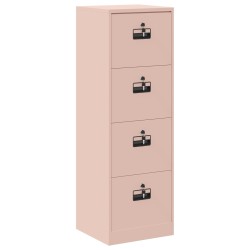 Cabinet de Dossier Rose 44 x 50 x 106.5 cm Acier Laminé à Froid 583179583179