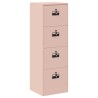 Cabinet de Dossier Rose 44 x 50 x 106.5 cm Acier Laminé à Froid 583179583179