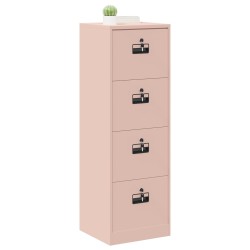 Cabinet de Dossier Rose 44 x 50 x 106.5 cm Acier Laminé à Froid 583179583179