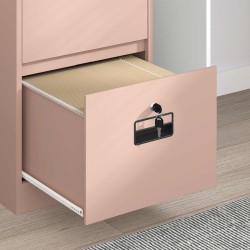 Cabinet de Dossier Rose 44 x 50 x 106.5 cm Acier Laminé à Froid 583179583179