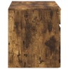 Cabinet de Salle de Bain Mural Chêne fumé 59 x 44,5 x 50 cm 583180583180