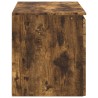 Cabinet de Salle de Bain Mural Chêne fumé 62,5 x 44,5 x 50 cm 583181583181