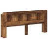 Cabinet de Tête de Lit Bois ancien Bois d’ingénierie 583183583183