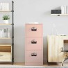 Cabinet de Dossier avec tiroir Rose 45,5 x 42 x 106,5 cm 583185583185