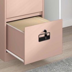 Cabinet de Dossier avec tiroir Rose 45,5 x 42 x 106,5 cm 583185583185