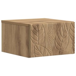 Cabinet de chevet mural Chêne artisanal 49 x 34,5 x 20 cm 583186583186