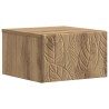 Cabinet de chevet mural Chêne artisanal 49 x 34,5 x 20 cm 583186583186