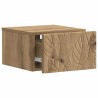 Cabinet de chevet mural Chêne artisanal 49 x 34,5 x 20 cm 583186583186