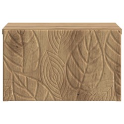 Cabinet de chevet mural Chêne artisanal 49 x 34,5 x 20 cm 583186583186