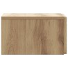 Cabinet de chevet mural Chêne artisanal 49 x 34,5 x 20 cm 583186583186